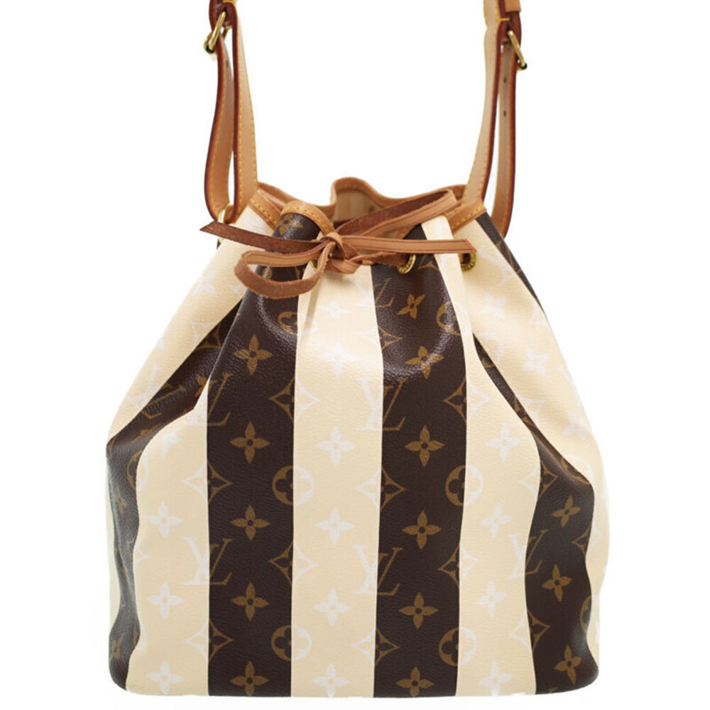 Louis Vuitton Monogram Leather Brown Rayeur Shoulder Bag